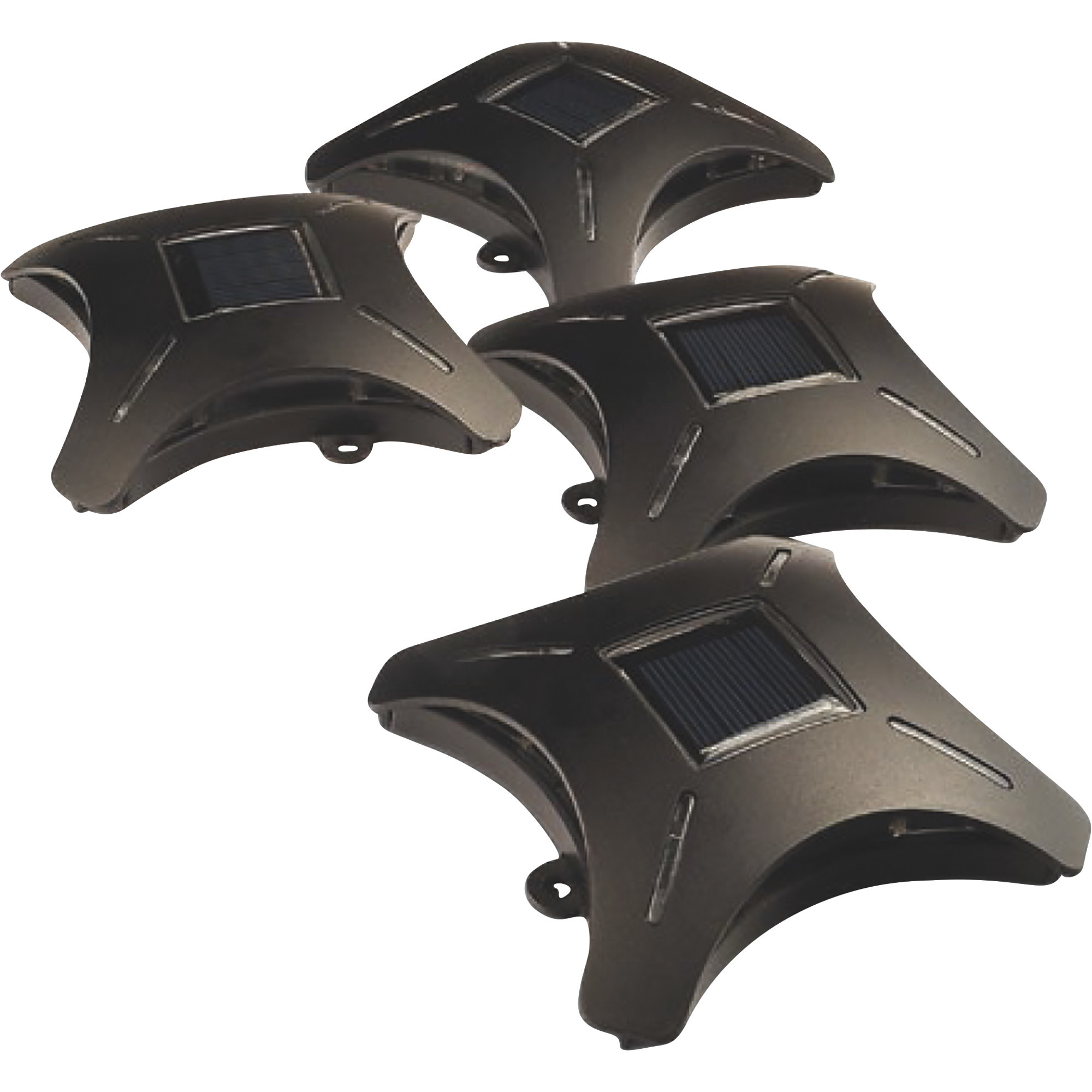 Maxsa Ninja Stars LED Solar Accent Lights-- 4-Pack, Model# 47335
